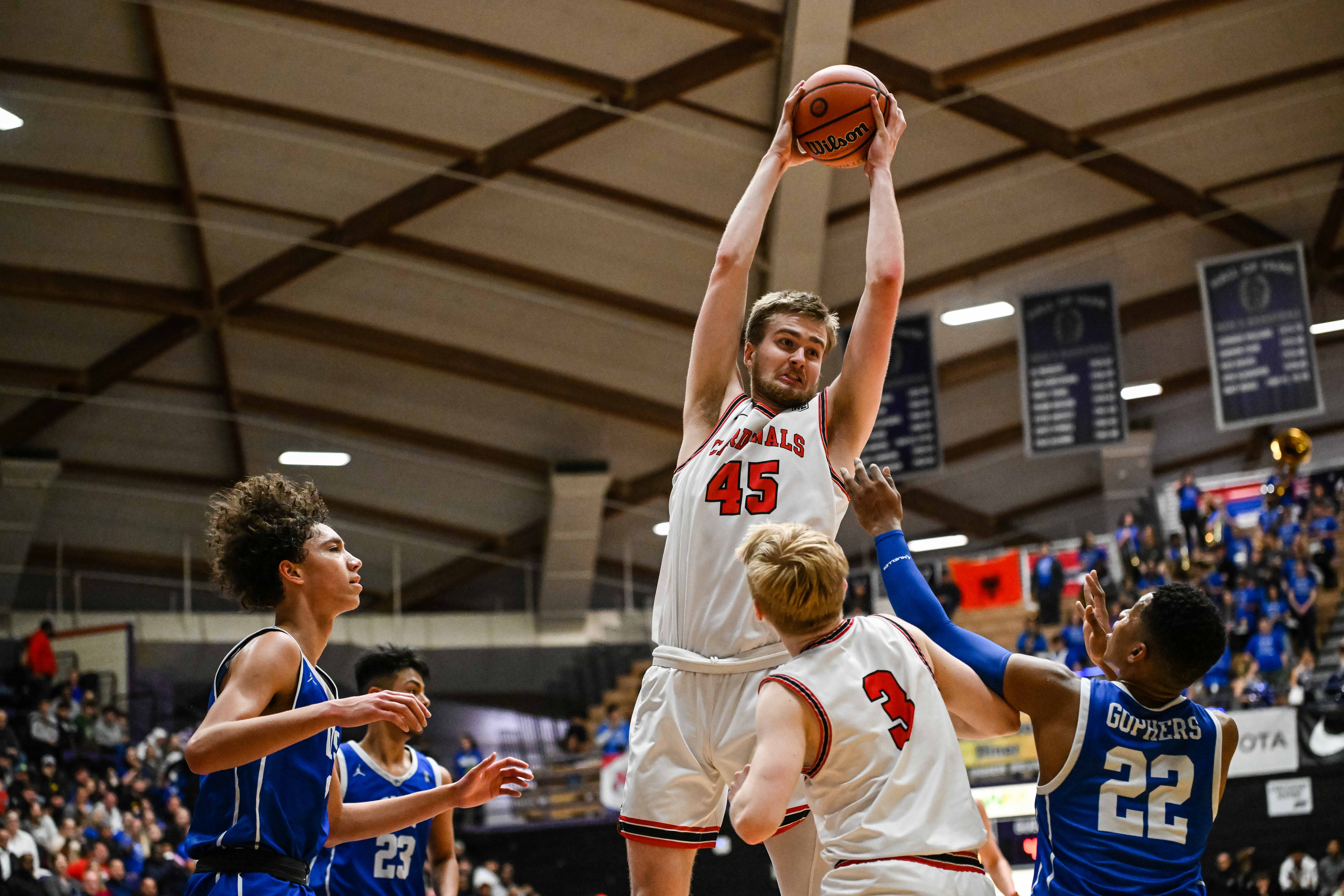 Lincoln Gresham 6A Oregon boys basketball quarterfinal Naji Saker -94